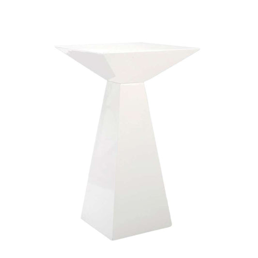 Euro Style - Tad-B 24in Bar Table in High Gloss White - 28008WHT-KIT veiw 2