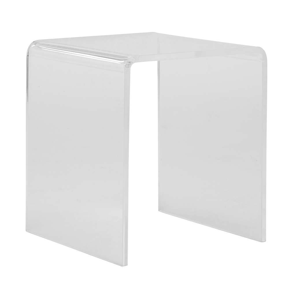 Euro Style - Veobreen 16-inch Side Table in Clear Acyrlic - 21202-CLR veiw 2