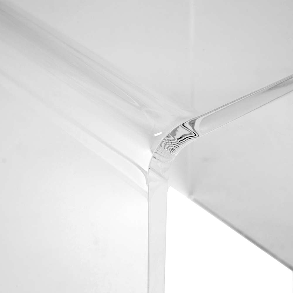 Euro Style - Veobreen 16-inch Side Table in Clear Acyrlic - 21202-CLR veiw 4
