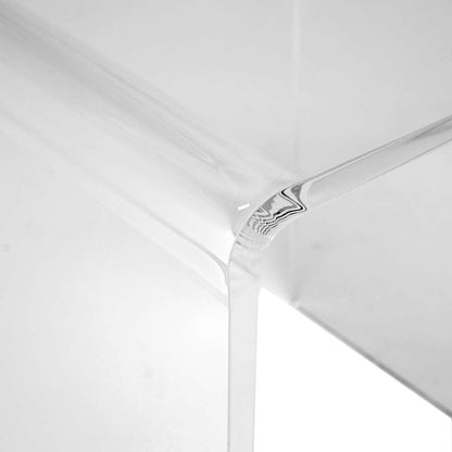 Euro Style - Veobreen 16-inch Side Table in Clear Acyrlic - 21202-CLR veiw 4
