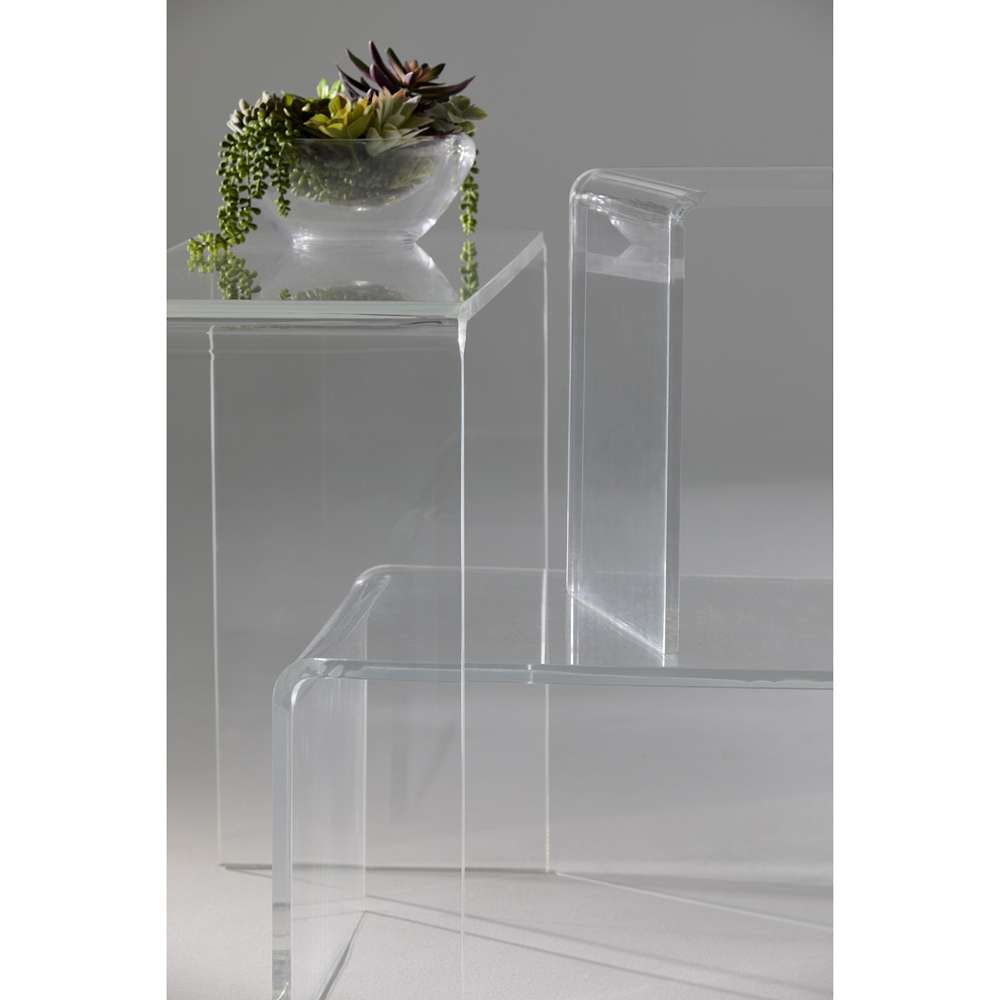 Euro Style - Veobreen 16-inch Side Table in Clear Acyrlic - 21202-CLR veiw 8