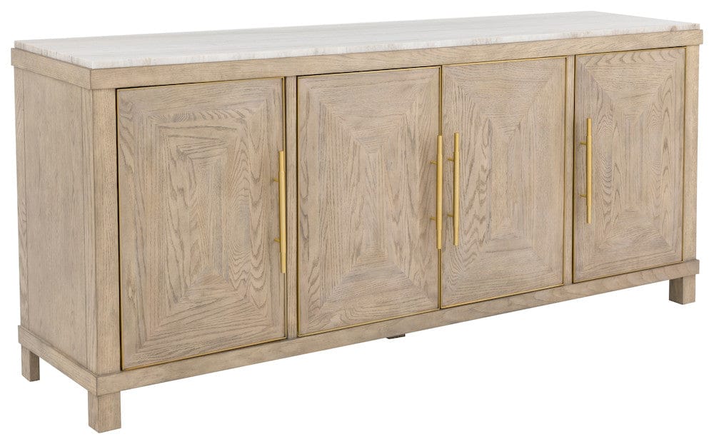Fairfield Chair Company - Alchemy Four Door Credenza, Biscotti - 8024-17 view 1