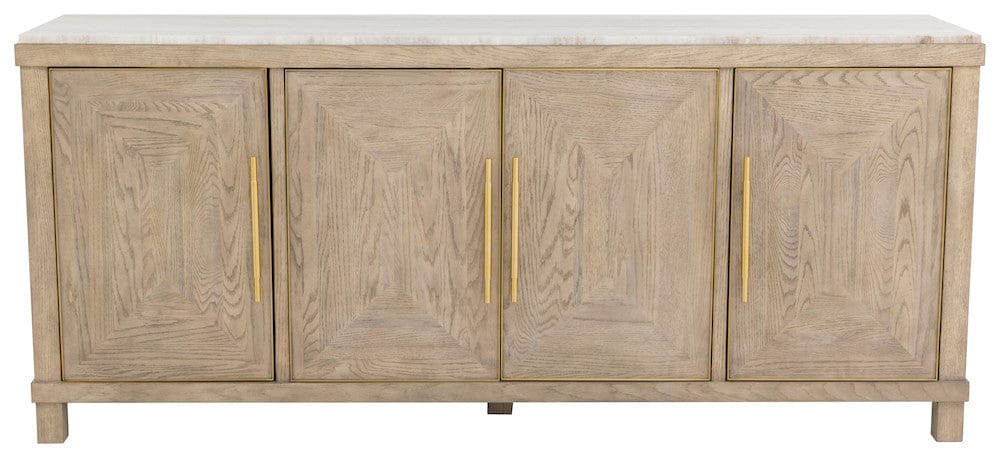 Fairfield Chair Company - Alchemy Four Door Credenza, Biscotti - 8024-17 view 3