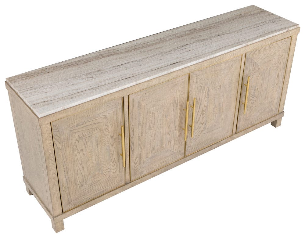 Fairfield Chair Company - Alchemy Four Door Credenza, Biscotti - 8024-17 view 6