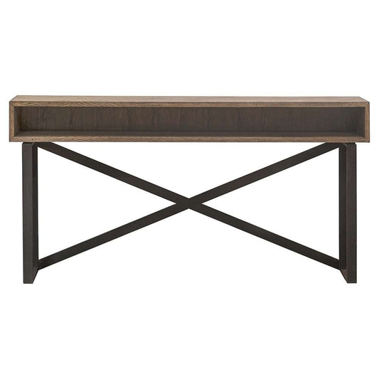 Fairfield Chair Company - Arcadian Open Storage Console Table - 8063-HT veiw 2