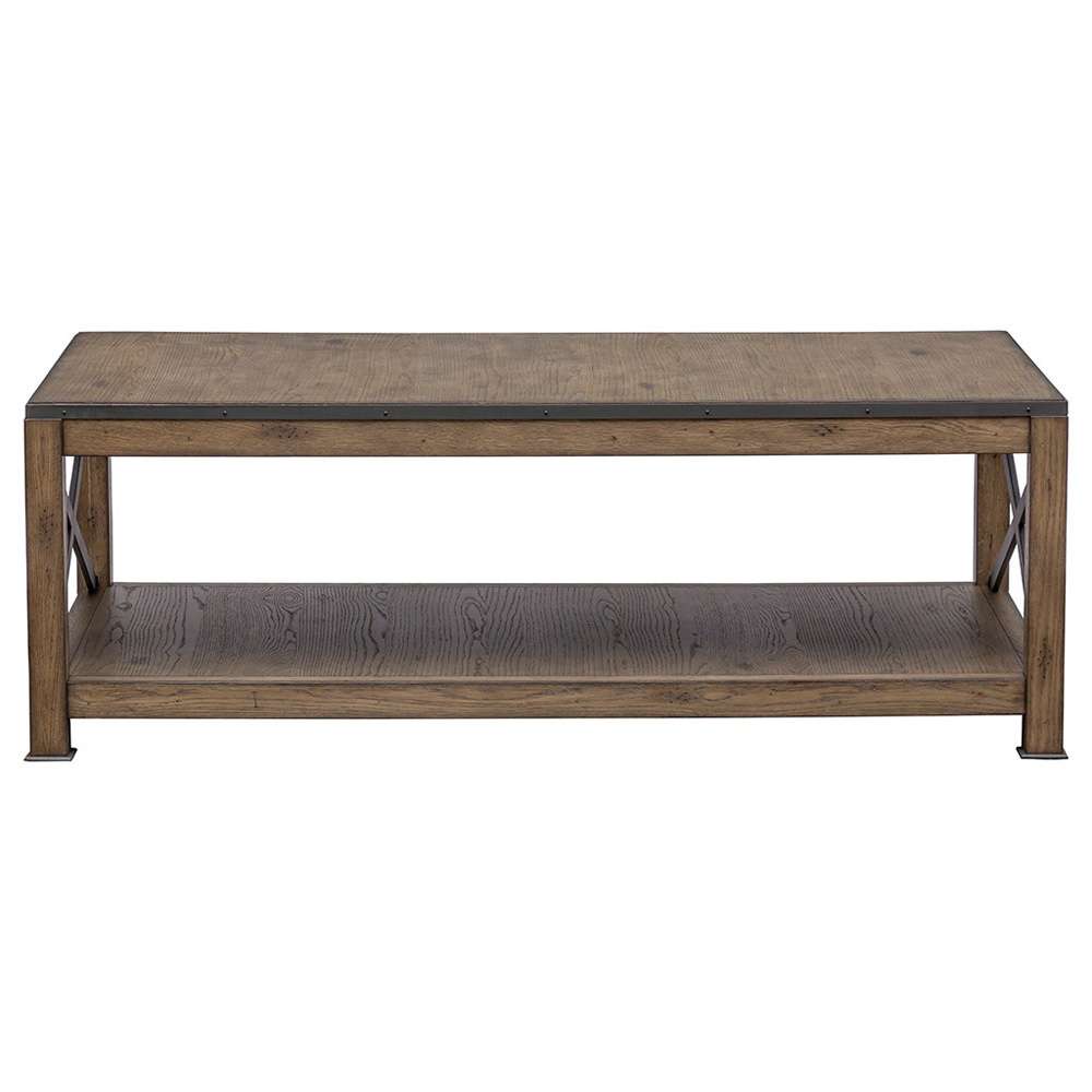 Fairfield Chair Company - Arcadian Rectangular Cocktail Table - 8063-93 veiw 2