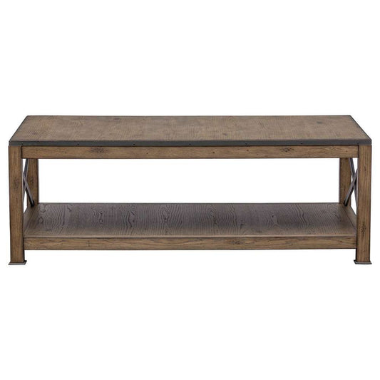 Fairfield Chair Company - Arcadian Rectangular Cocktail Table - 8063-93 veiw 2