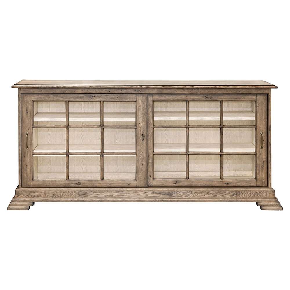Fairfield Chair Company - Arcadian Sliding Glass Door Credenza - 8063-82 veiw 3