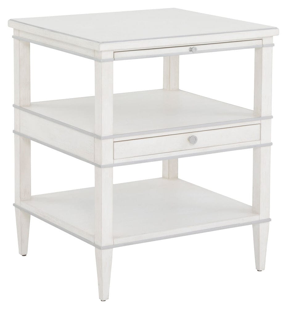 Fairfield Chair Company - Camille Square End Table, Linen - 8018-ET view 1
