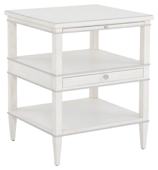 Fairfield Chair Company - Camille Square End Table, Linen - 8018-ET view 1