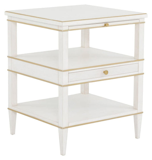 Fairfield Chair Company - Camille Square End Table, Linen - 8019-ET view 1