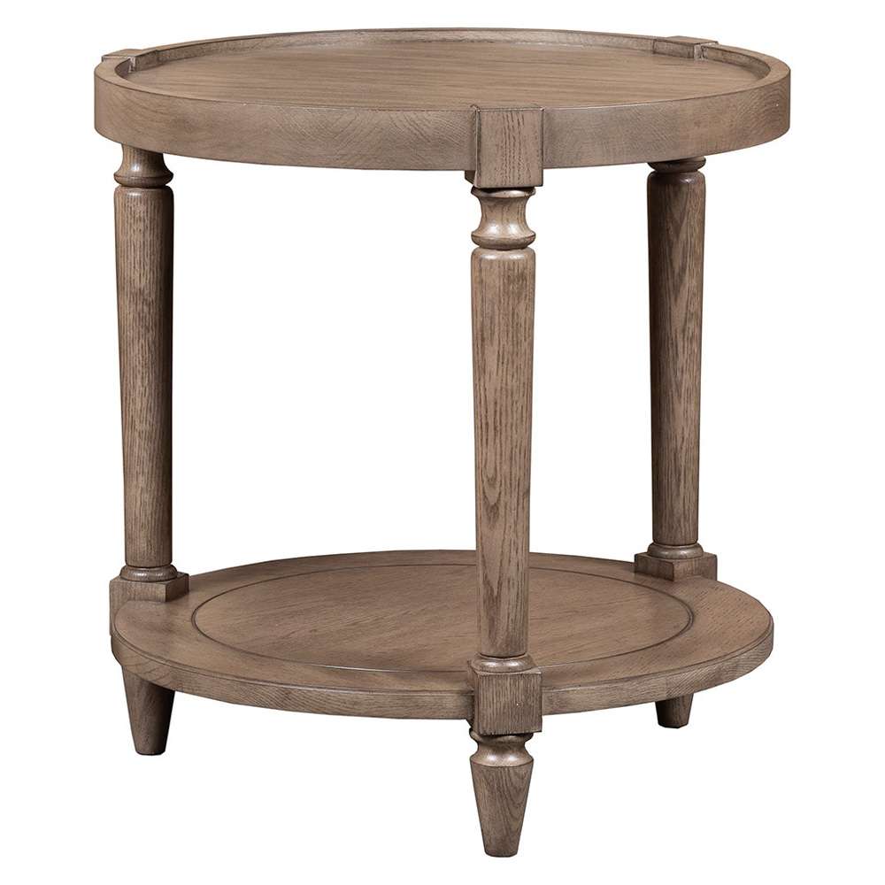 Fairfield Chair Company - Cheneais Round Lamp Table - 8092-98 veiw 1