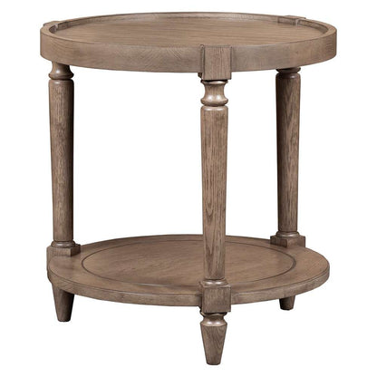 Fairfield Chair Company - Cheneais Round Lamp Table - 8092-98 veiw 1