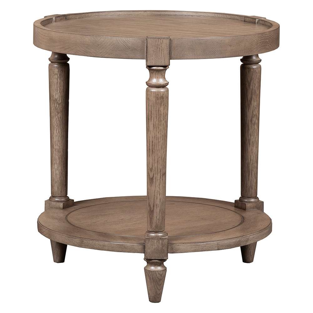 Fairfield Chair Company - Cheneais Round Lamp Table - 8092-98 veiw 2