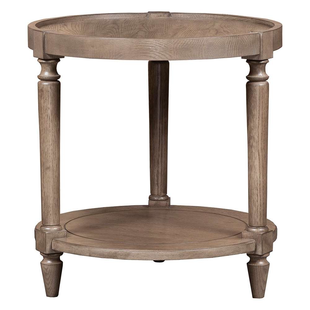 Fairfield Chair Company - Cheneais Round Lamp Table - 8092-98 veiw 3