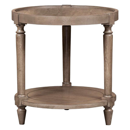 Fairfield Chair Company - Cheneais Round Lamp Table - 8092-98 veiw 3