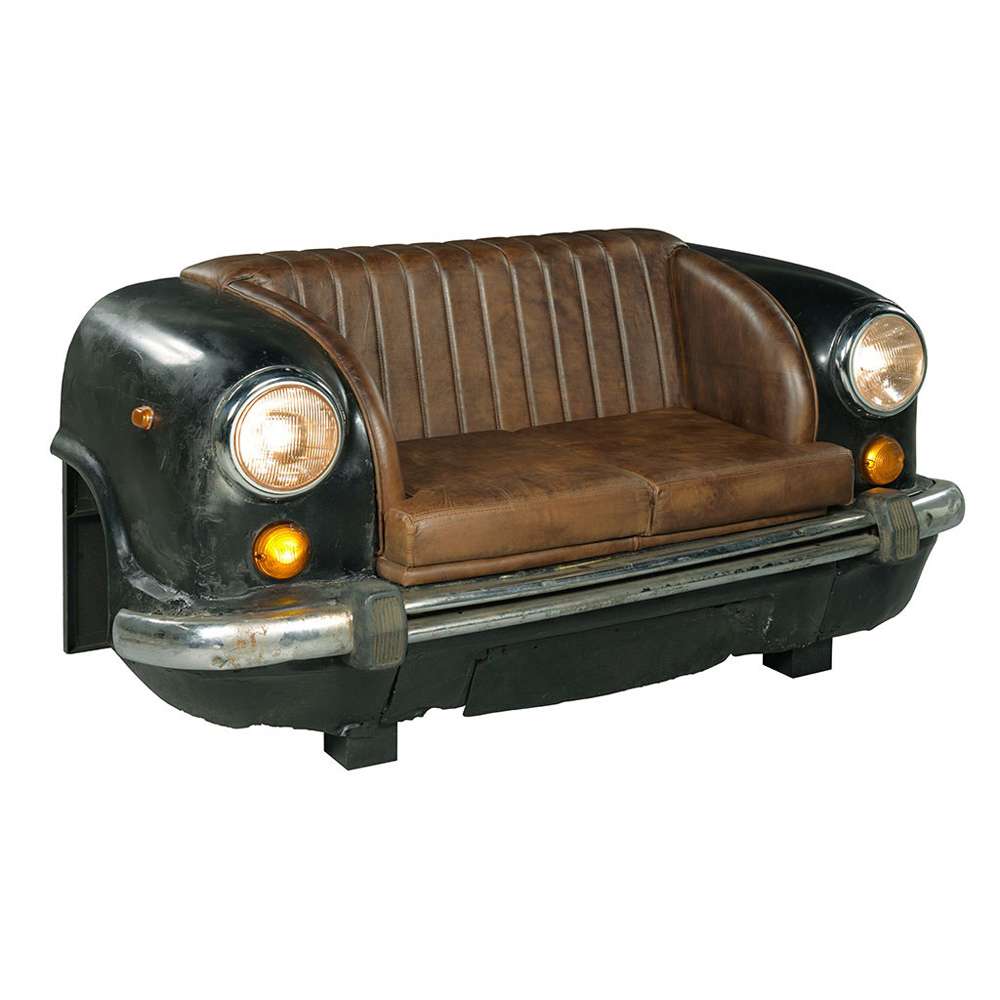 Fairfield Chair Company - Day Tripper Repurposed Car Settee - CAR1-40 veiw 1
