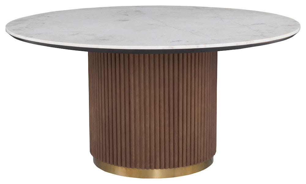 Fairfield Chair Company - Dimitri 60" Round Dining Table, Kafe - 8072-60 view 1