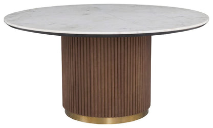 Fairfield Chair Company - Dimitri 60" Round Dining Table, Kafe - 8072-60 view 1