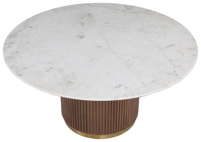 Fairfield Chair Company - Dimitri 60" Round Dining Table, Kafe - 8072-60 view 2