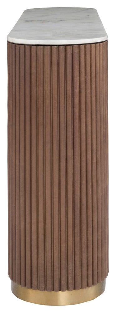 Fairfield Chair Company - Dimitri Demilune Console, Kafe - 8072-96 view 3