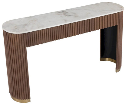 Fairfield Chair Company - Dimitri Demilune Console, Kafe - 8072-96 view 4