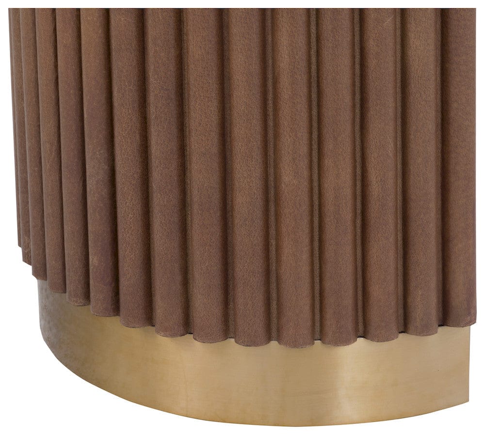 Fairfield Chair Company - Dimitri Demilune Console, Kafe - 8072-96 view 6