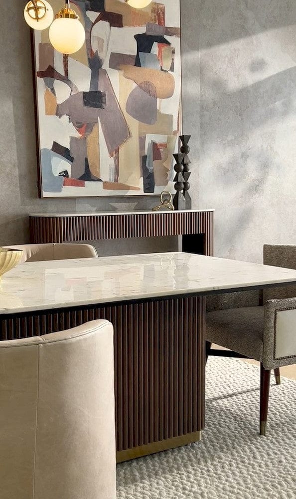 Fairfield Chair Company - Dimitri Demilune Console, Kafe - 8072-96 view 8