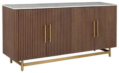 Fairfield Chair Company - Dimitri Four Door Credenza, Kafe - 8072-17 view 1