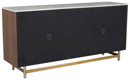 Fairfield Chair Company - Dimitri Four Door Credenza, Kafe - 8072-17 view 3