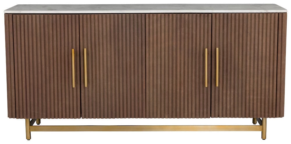 Fairfield Chair Company - Dimitri Four Door Credenza, Kafe - 8072-17 view 4