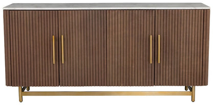 Fairfield Chair Company - Dimitri Four Door Credenza, Kafe - 8072-17 view 4