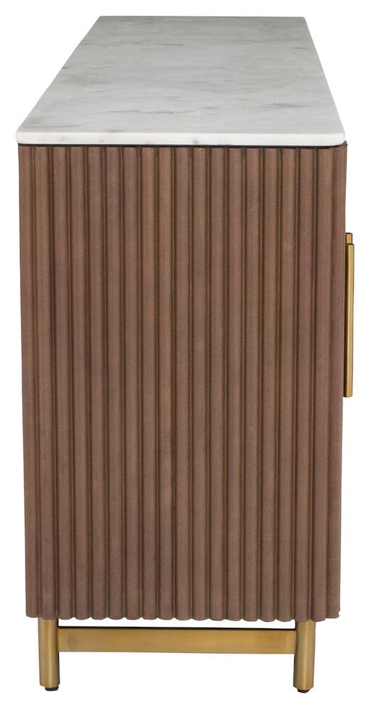 Fairfield Chair Company - Dimitri Four Door Credenza, Kafe - 8072-17 view 5