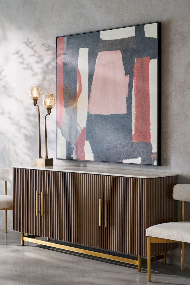 Fairfield Chair Company - Dimitri Four Door Credenza, Kafe - 8072-17 view 12