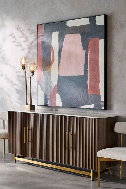 Fairfield Chair Company - Dimitri Four Door Credenza, Kafe - 8072-17 view 12