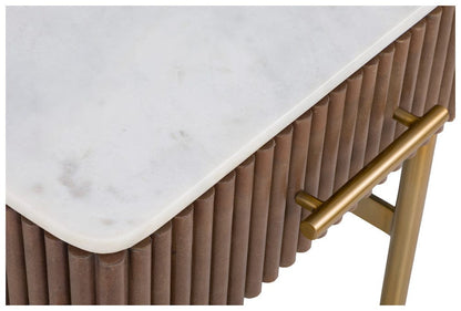 Fairfield Chair Company - Dimitri One Drawer End Table, Kafe - 8072-95 view 8