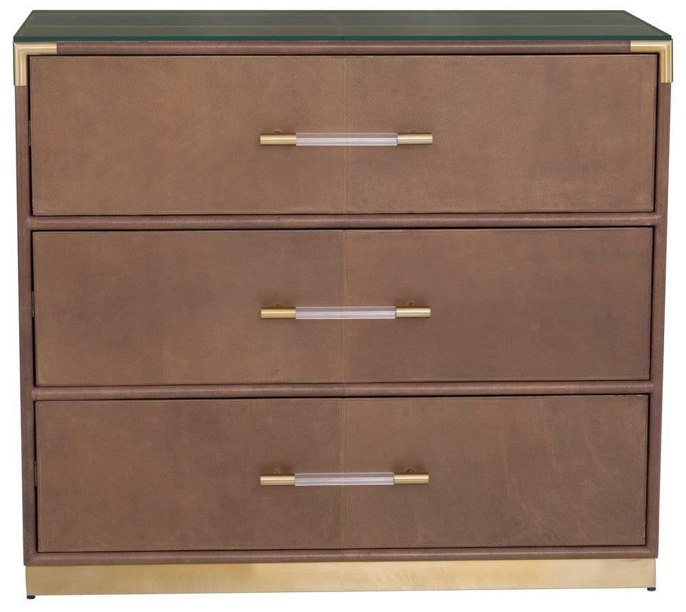 Fairfield Chair Company - Dimitri Three Drawer Chest, Kafe - 8071-CH view 4