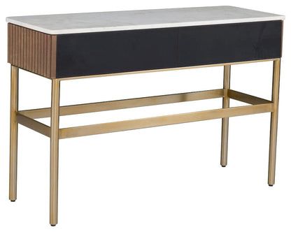 Fairfield Chair Company - Dimitri Two Drawer Rectangular Console, Kafe - 8072-99 view 3