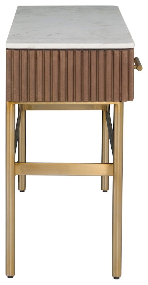 Fairfield Chair Company - Dimitri Two Drawer Rectangular Console, Kafe - 8072-99 view 5