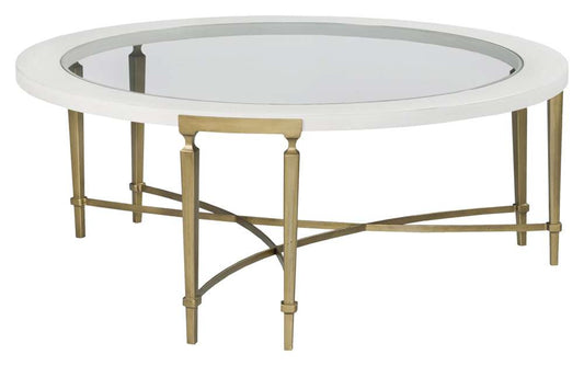 Fairfield Chair Company - East Camden Round Cocktail Table - 8098-13 veiw 1
