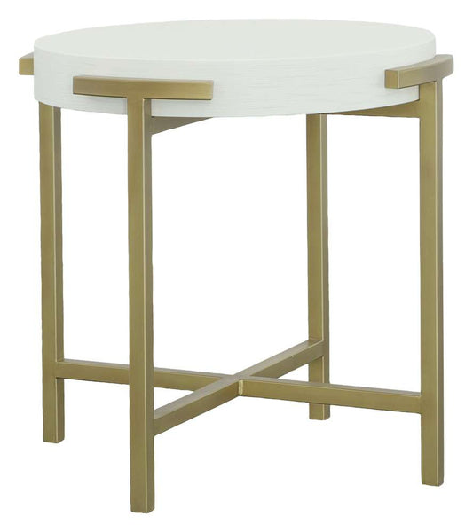 Fairfield Chair Company - East Camden Round End Table - 8098-19 veiw 1