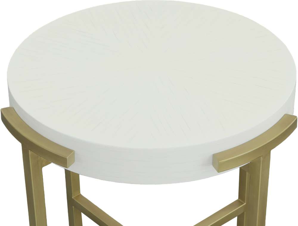 Fairfield Chair Company - East Camden Round End Table - 8098-19 veiw 6