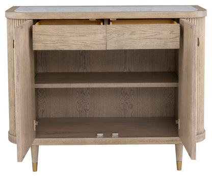 Fairfield Chair Company - Everett Demilune Credenza, Biscotti - 8030-82 view 4
