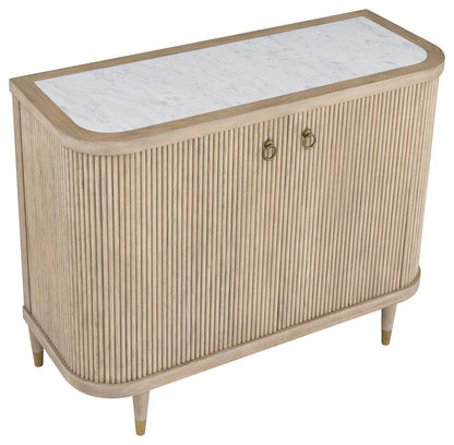 Fairfield Chair Company - Everett Demilune Credenza, Biscotti - 8030-82 view 6