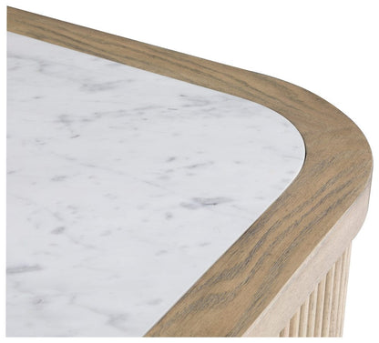 Fairfield Chair Company - Everett Demilune Credenza, Biscotti - 8030-82 view 8