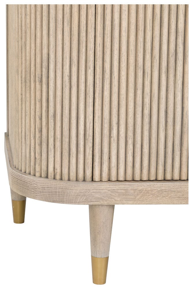 Fairfield Chair Company - Everett Demilune Credenza, Biscotti - 8030-82 view 9