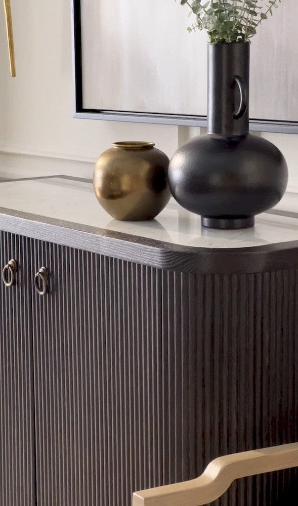 Fairfield Chair Company - Everett Demilune Credenza, Biscotti - 8030-82 view 10