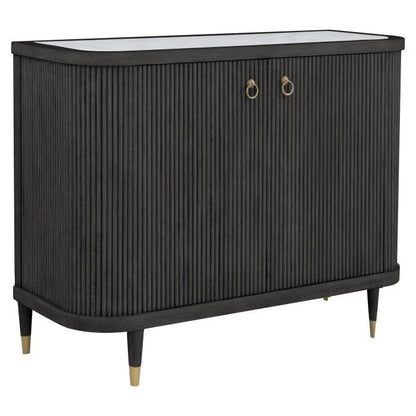 Fairfield Chair Company - Everett Demilune Credenza, Charcoal - 8030-82-C view 1