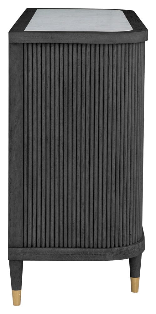 Fairfield Chair Company - Everett Demilune Credenza, Charcoal - 8030-82-C view 5