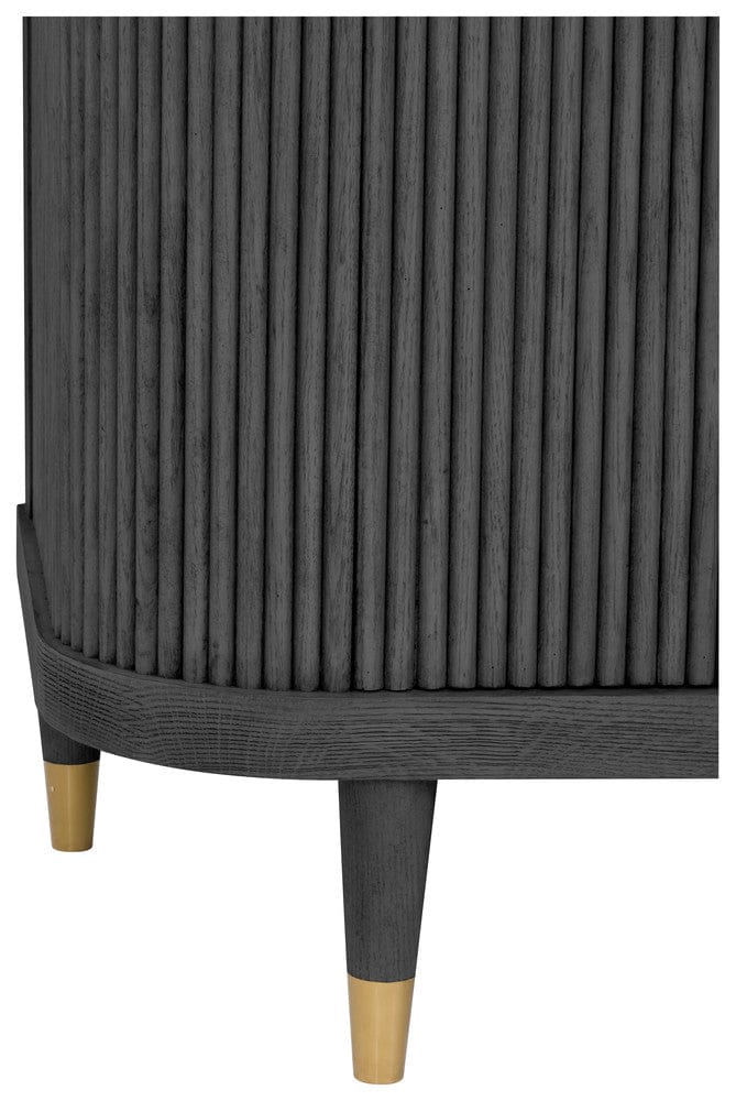 Fairfield Chair Company - Everett Demilune Credenza, Charcoal - 8030-82-C view 7